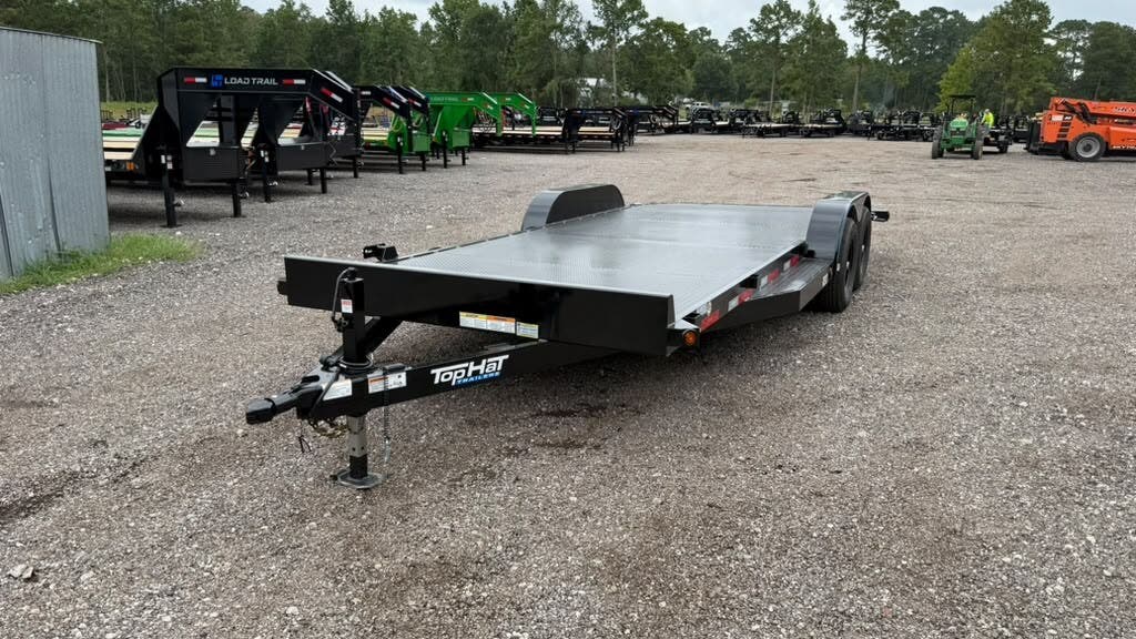 2026 Top Hat 83X20 Steel Floor Car Hauler Trailer 9990 LB