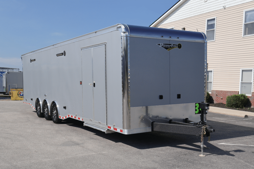 2027 34ft Haulmark Edge Enclosed Car Trailer | Wide Rear Opening | Trailer Tails LLC