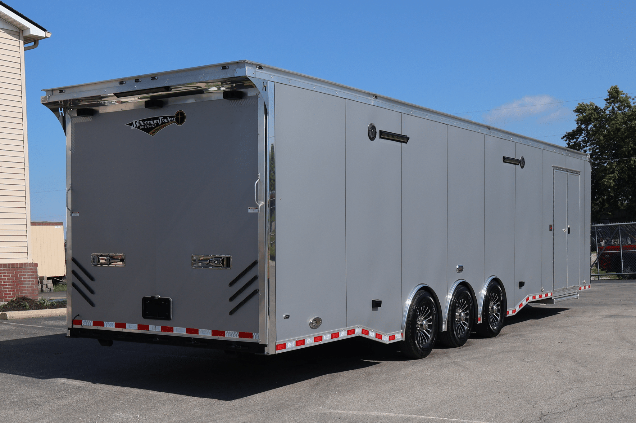 2027 34ft Haulmark Edge Enclosed Car Trailer | Wide Rear Opening | Trailer Tails LLC - Image 7