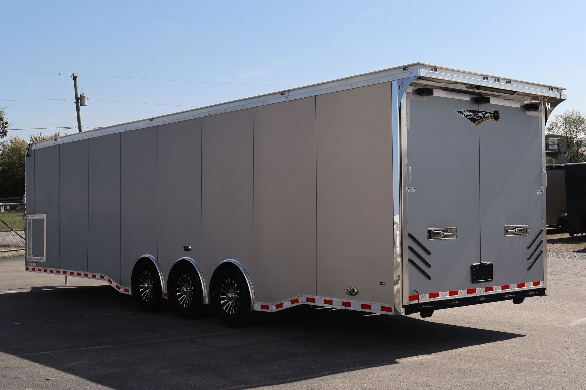 2027 34ft Haulmark Edge Enclosed Car Trailer | Wide Rear Opening | Trailer Tails LLC - Image 8
