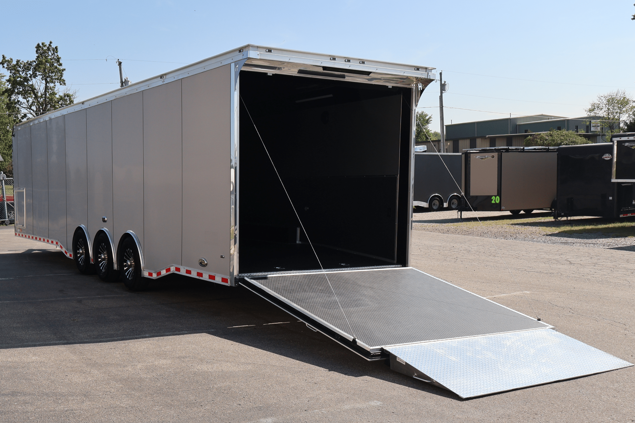 2027 34ft Haulmark Edge Enclosed Car Trailer | Wide Rear Opening | Trailer Tails LLC - Image 9