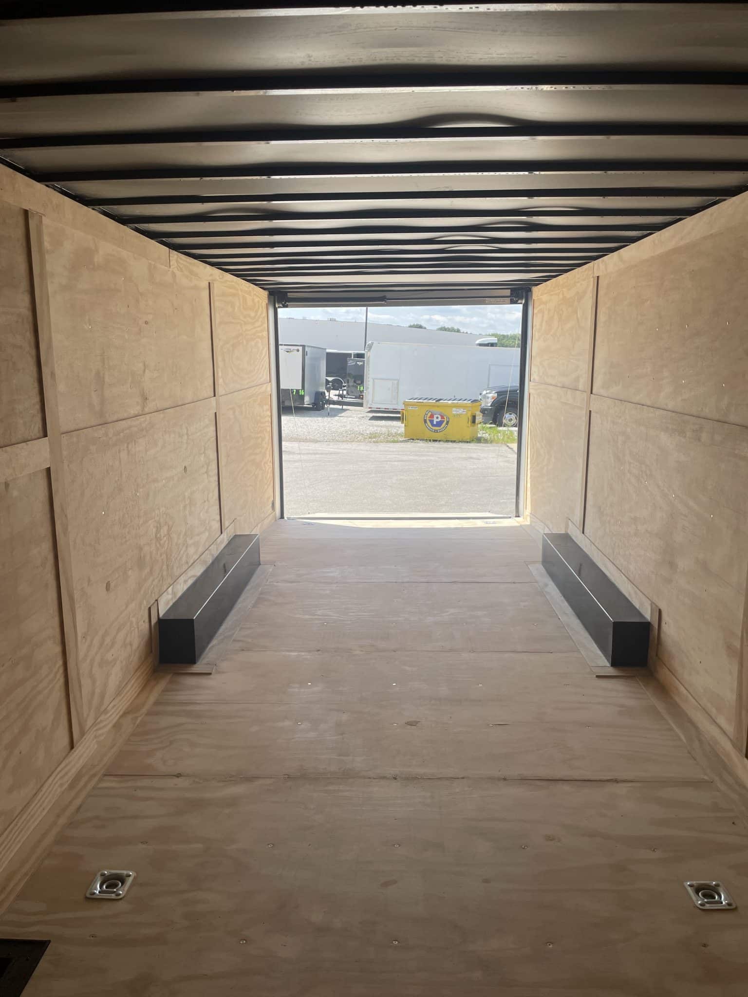 2026 24ft Econo-Max Enclosed Car Trailer | Blackout Trim & Aluminum Wheels | Trailer Tails LLC - Image 3