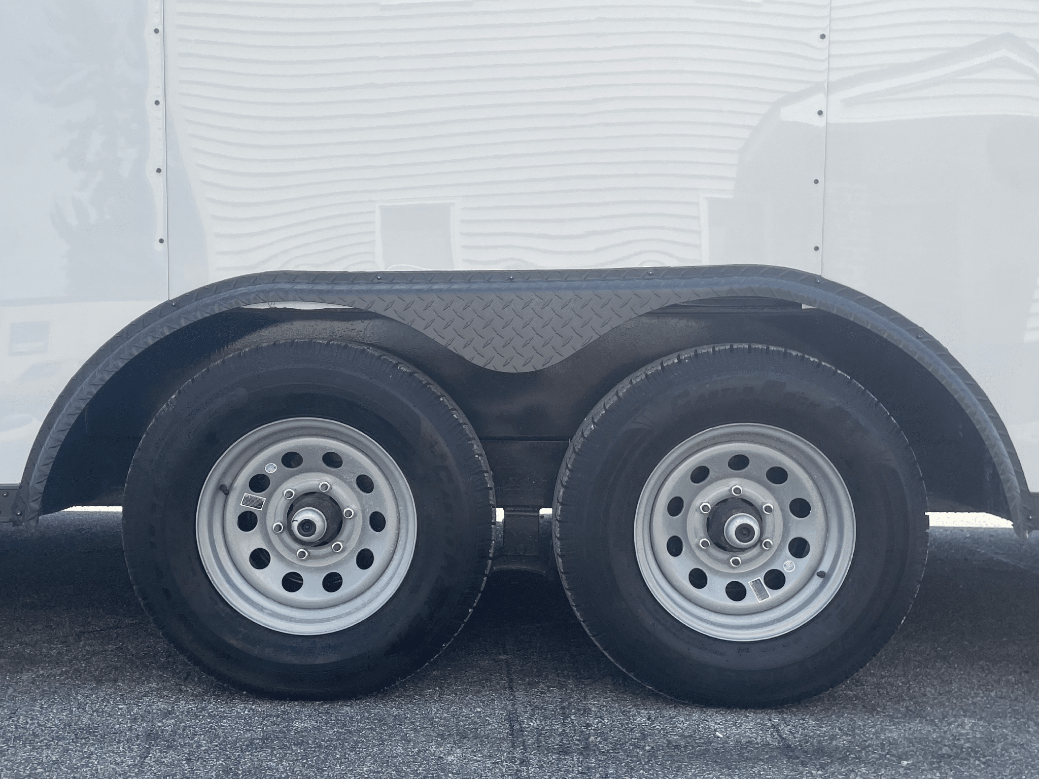 2026 24ft Econo-Max Enclosed Car Trailer | Blackout Trim & Aluminum Wheels | Trailer Tails LLC - Image 8