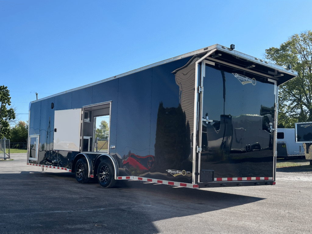2026 28ft Econo-Max Enclosed Car Trailer | Race Package | Trailer Tails LLC