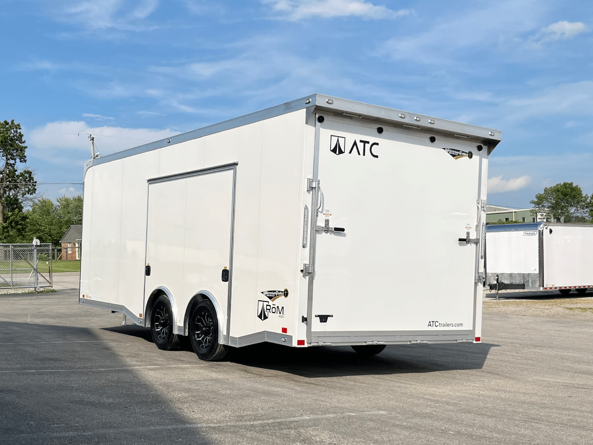 2026 20ft ATC ROM 400 Aluminum Enclosed Car Trailer | Trailer Tails LLC - Image 6