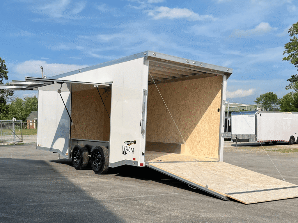 2026 20ft ATC ROM 400 Aluminum Enclosed Car Trailer | Trailer Tails LLC