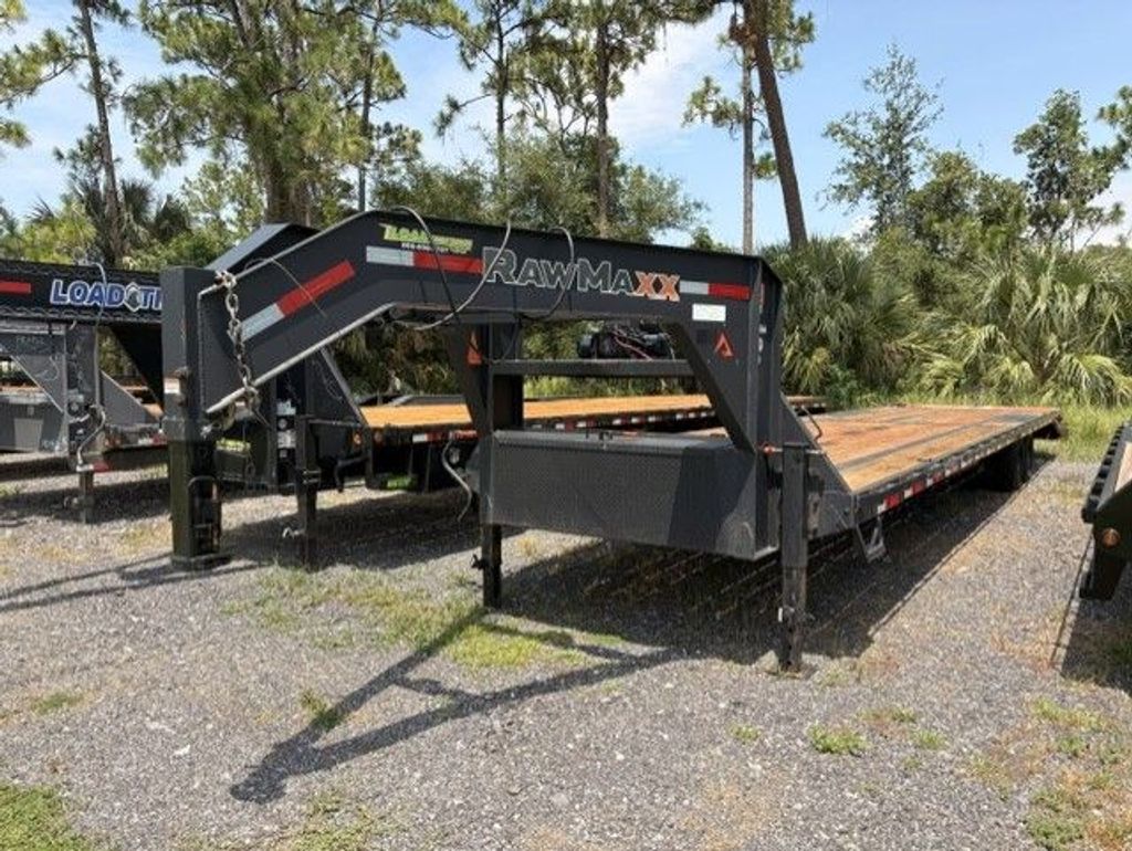 Used 2025 Rawmaxx 8.5 X 40 Gooseneck Flatbed 16K at Trailer Tails LLC