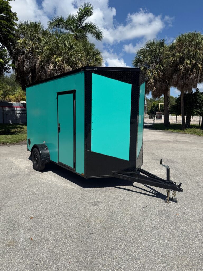New 2027 Hook & Line 6 x 12 Enclosed Trailer 3,500 lb GVWR at Trailer Tails LLC