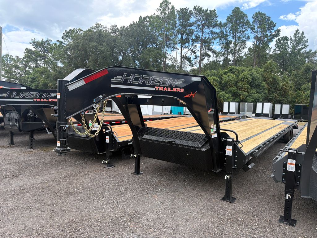 New 2027 Horizon 8.5 x 40 Gooseneck Flatbed Trailer 22k at Trailer Tails LLC