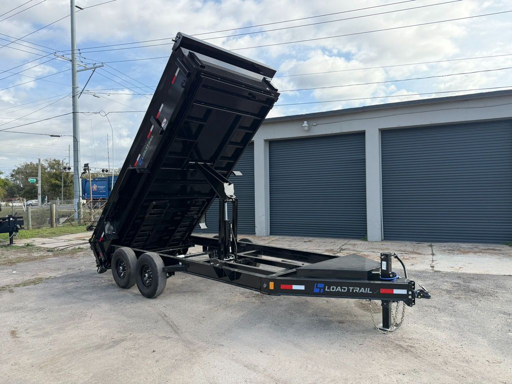 New 2026 Load Trail 7 x 16 Low Side Dump Trailer 14,000 lb GVWR at Trailer Tails LLC