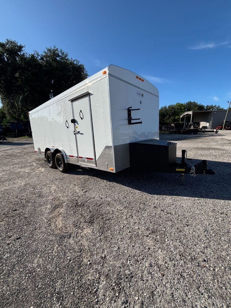 New 2026 Sun Coast 8 x 18 Enclosed Trailer 10,000 lb GVWR at Trailer Tails LLC
