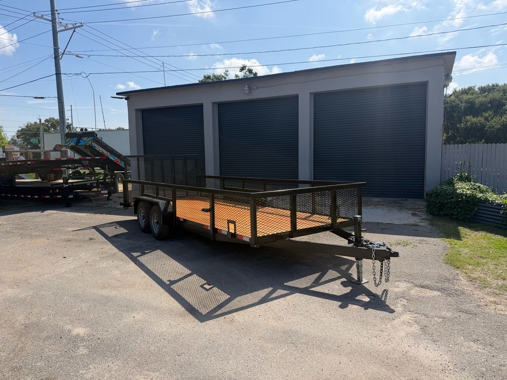 New 2026 Worldwide 7 x 20 2' Mesh Utility Trailer 10,400 lb GVWR at Trailer Tails LLC