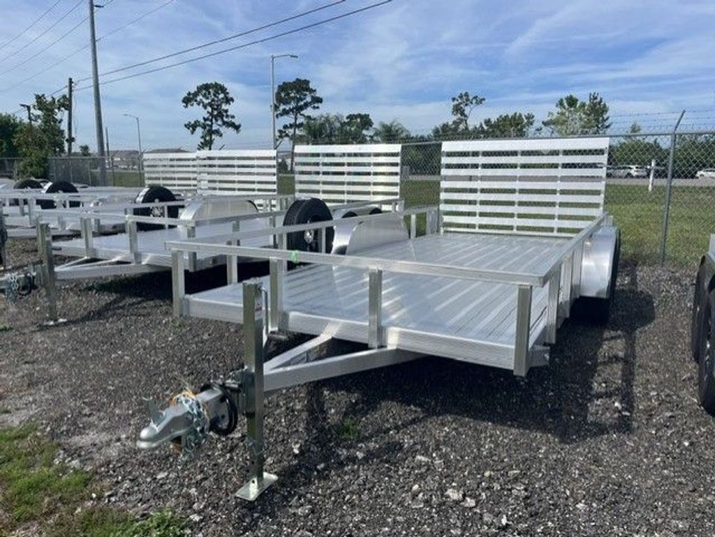 New 2027 Sport Haven 7 x 16 Aluminum Utility Trailer 7,000 lb GVWR at Trailer Tails LLC