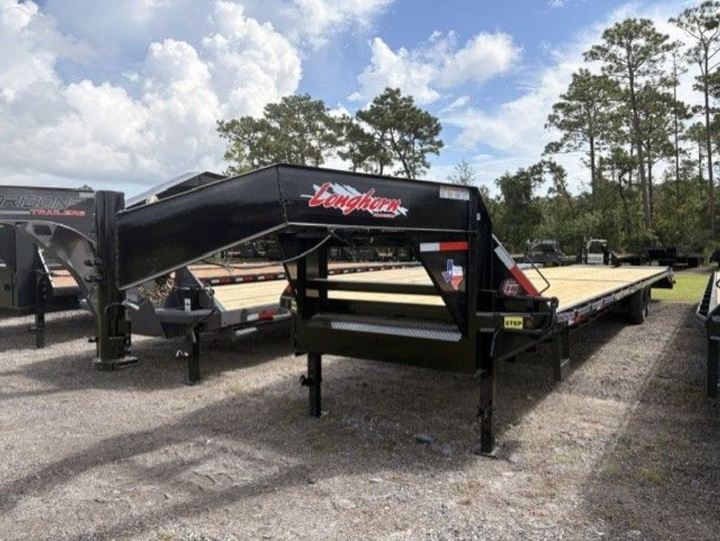 New 2027 East Texas Longhorn 8.5 x 40 Gooseneck Flatbed Trailer 12,000 lb GVWR at Trailer Tails LLC