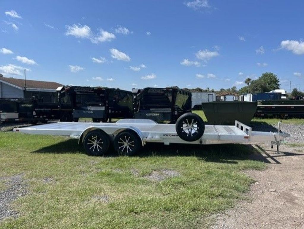 New 2027 Sport Haven 7 x 20 Aluminum Gravity Tilt Trailer 7,000 lb GVWR at Trailer Tails LLC