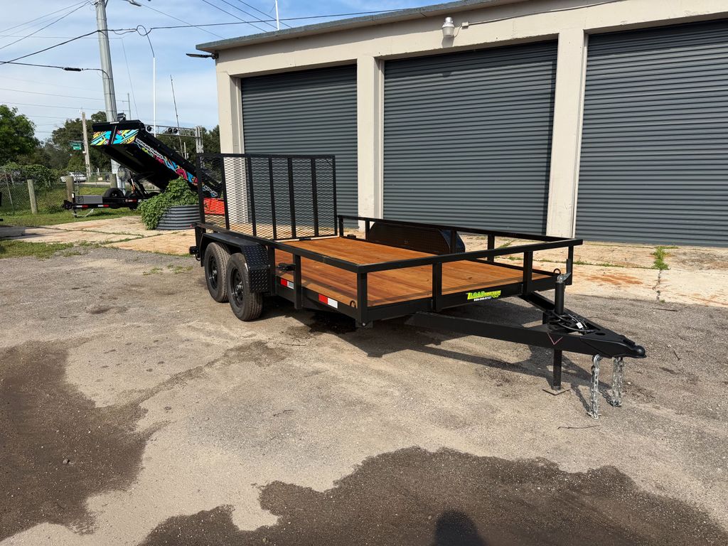 New 2026 Worldwide 7 x 14 Utility Trailer 7,000 lb GVWR at Trailer Tails LLC