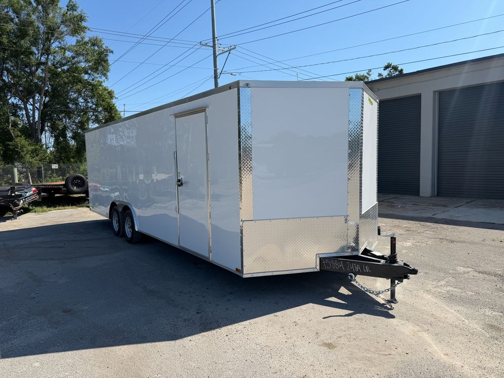New 2026 Quality Cargo 8.5 x 24 Enclosed Trailer 7,000 lb GVWR at Trailer Tails LLC