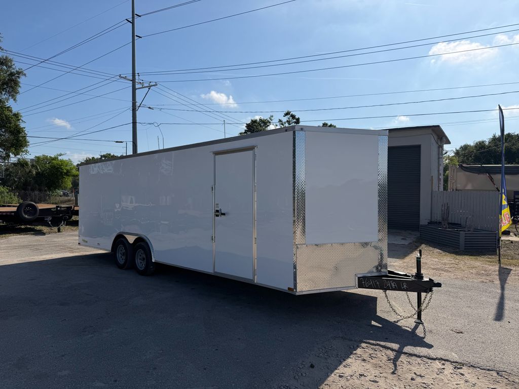 New 2026 Quality Cargo 8.5 x 24 Enclosed Trailer 7,000 lb GVWR at Trailer Tails LLC
