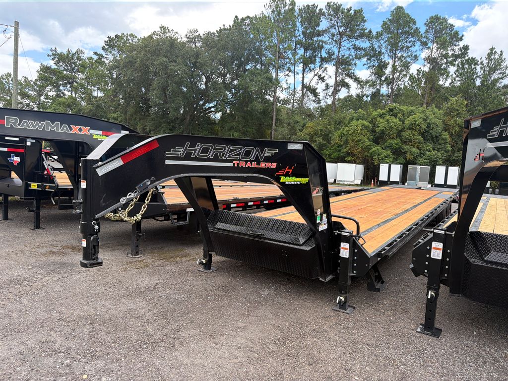 New 2027 Horizon 8.5 x 40 Gooseneck Flatbed Trailer 22k at Trailer Tails LLC