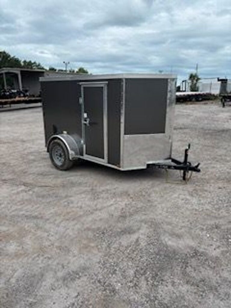 New 2026 Quality Cargo 5 x 8 Enclosed Trailer 2,990 lb GVWR at Trailer Tails LLC