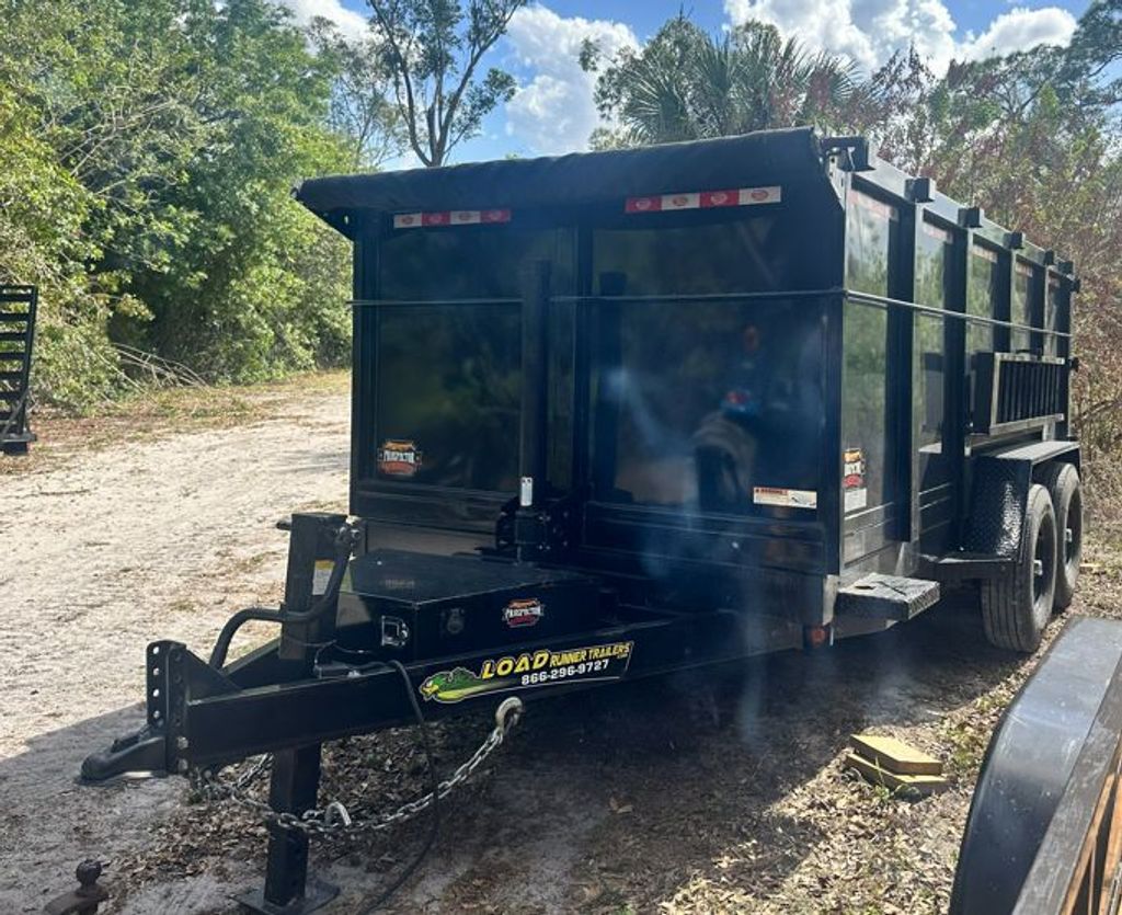 Used 2025 Covered Wagon 7 X 14 High Side 14k Dump Trailer at Trailer Tails LLC