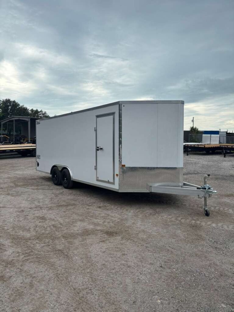 New 2026 Alcom 8.5 x 20 Aluminum Enclosed Trailer 10,000 lb GVWR at Trailer Tails LLC
