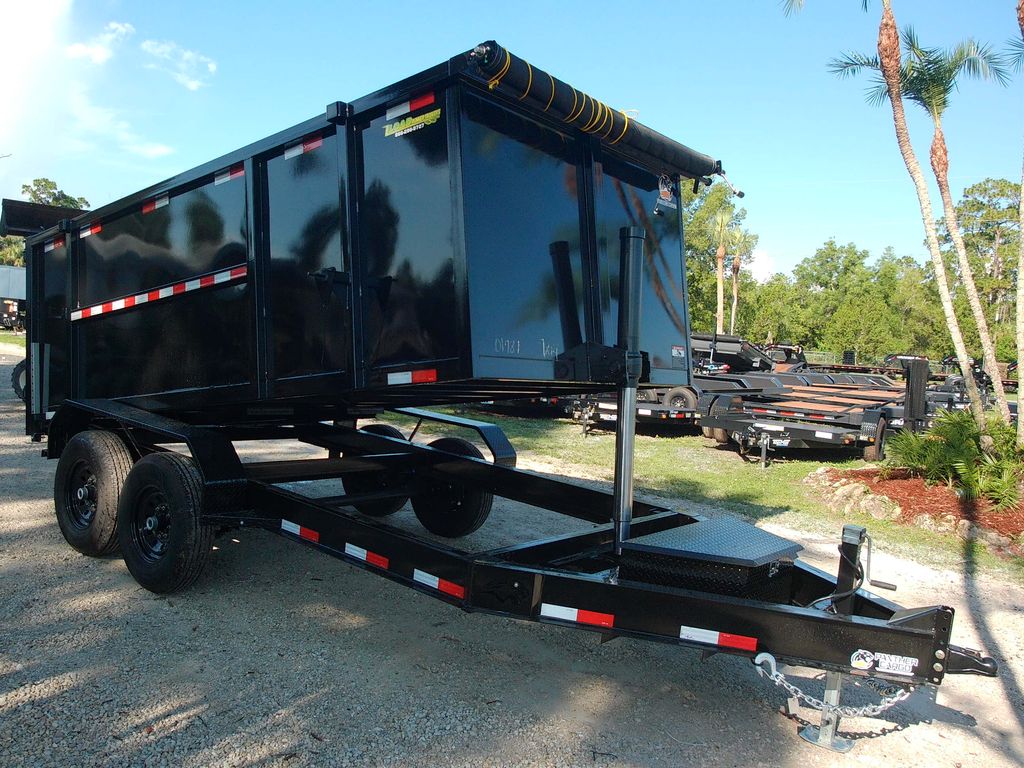 New 2026 Panther Cargo 7 x 14 High Side Dump Trailer 14,000 lb GVWR at Trailer Tails LLC