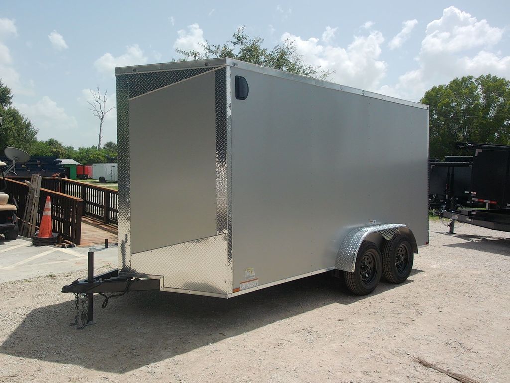 New 2026 Hook & Line 7 x 14 Enclosed Trailer 7,000 lb GVWR at Trailer Tails LLC