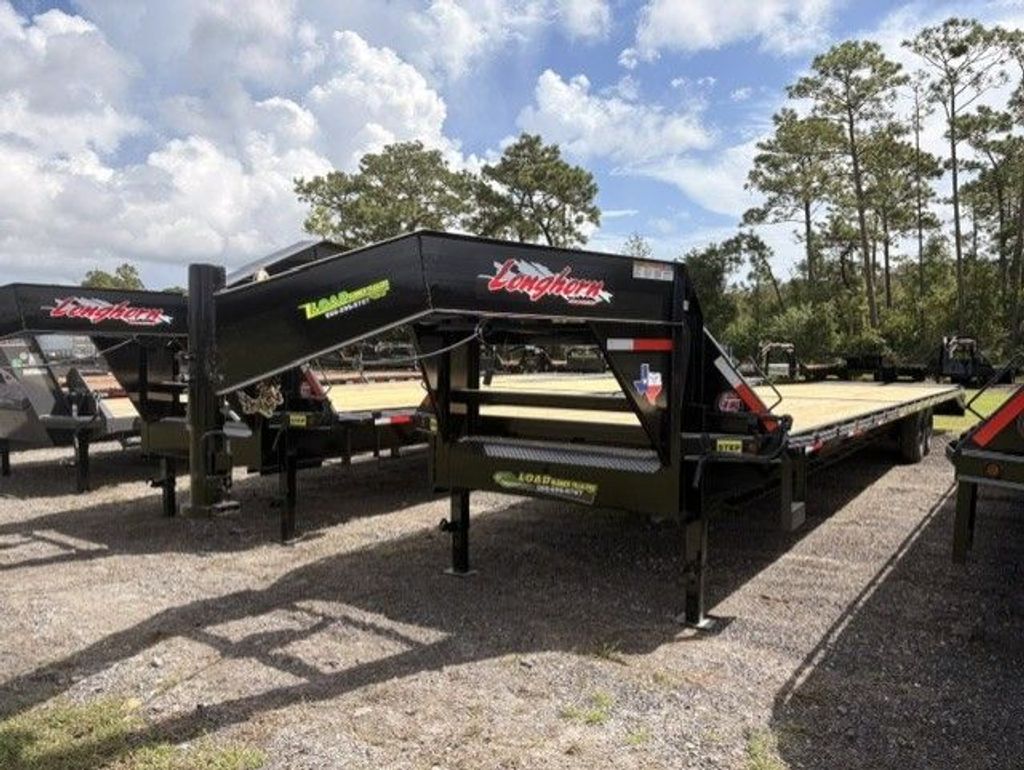 New 2027 East Texas Longhorn 8.5 x 40 Gooseneck Flatbed Trailer 12,000 lb GVWR at Trailer Tails LLC