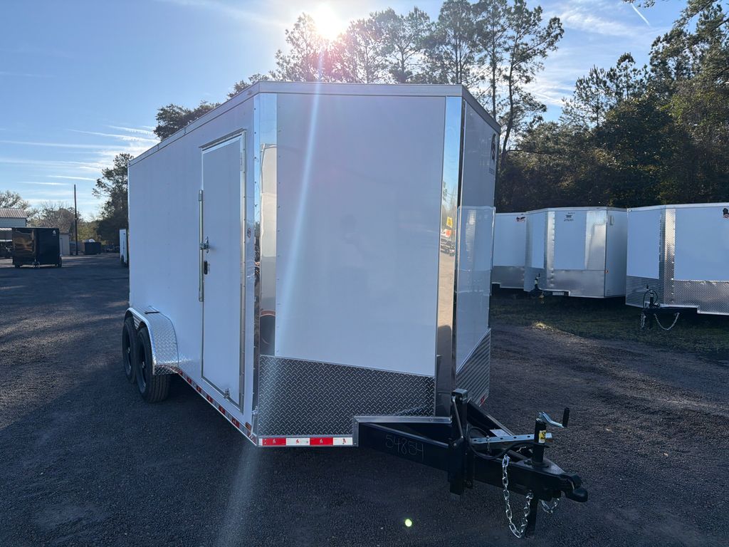 New 2026 Spartan 7 x 16 Enclosed Trailer 14,000 lb GVWR at Trailer Tails LLC