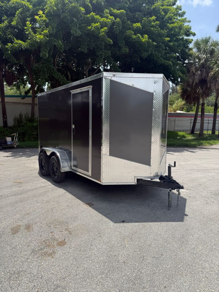 New 2026 Hook & Line 6 x 12 Enclosed Trailer 7,000 lb GVWR at Trailer Tails LLC