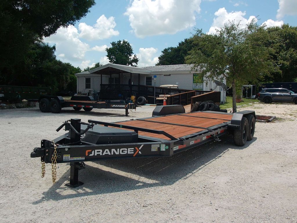 New 2026 Rawmaxx 7 x 22 Gravity Tilt Trailer 14,000 lb GVWR at Trailer Tails LLC