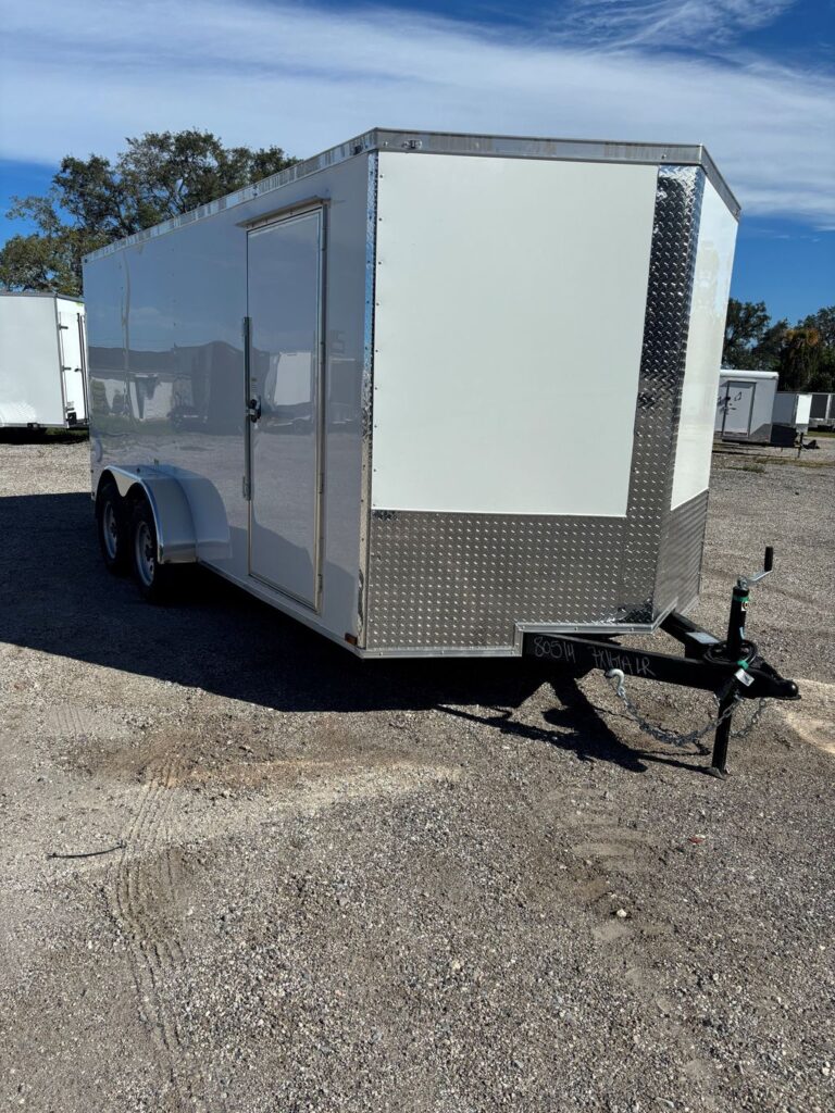New 2027 Quality Cargo 7 x 16 Enclosed Trailer 7,000 lb GVWR at Trailer Tails LLC
