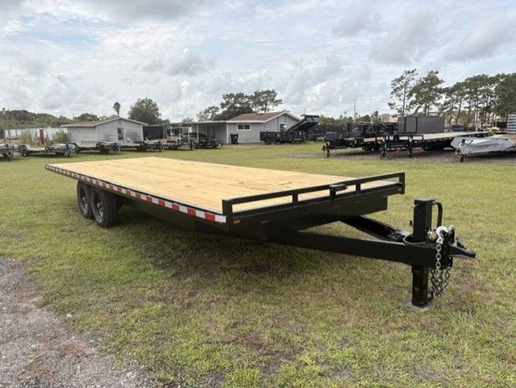 New 2027 Worldwide 8.5 x 24 Flatbed Trailer 14,000 lb GVWR at Trailer Tails LLC