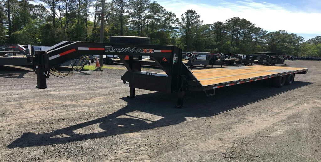 New 2025 Rawmaxx 8.5 x 32 Gooseneck Flatbed 20k Trailer at Trailer Tails LLC