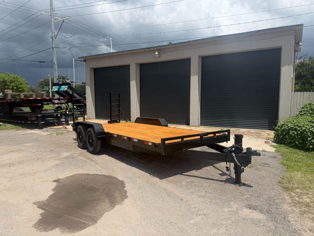 New 2026 Worldwide 7 x 18 Equipment Trailer 14,000 lb GVWR at Trailer Tails LLC