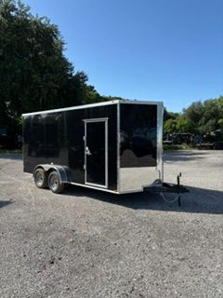 New 2026 Quality Cargo 7 x 16 Enclosed Trailer 7,000 lb GVWR at Trailer Tails LLC
