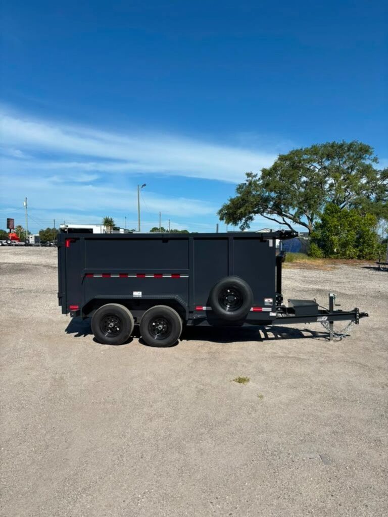 New 2027 AMP 6 x 12 High Side Dump Trailer 10,000 lb GVWR at Trailer Tails LLC