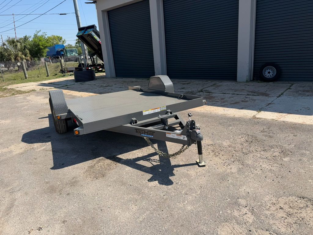 New 2026 Top Hat 7 x 12 Gravity Tilt Trailer 7,000 lb GVWR at Trailer Tails LLC