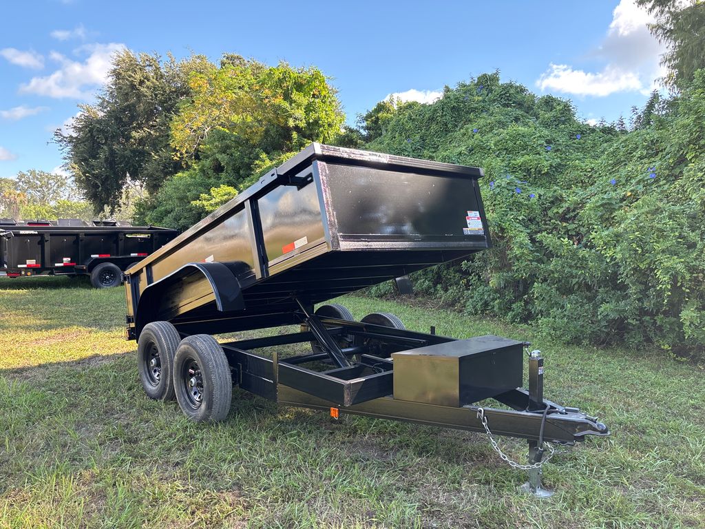 New 2026 Taylor 6 x 12 Low Side Dump 12,000 lb Trailer at Trailer Tails LLC