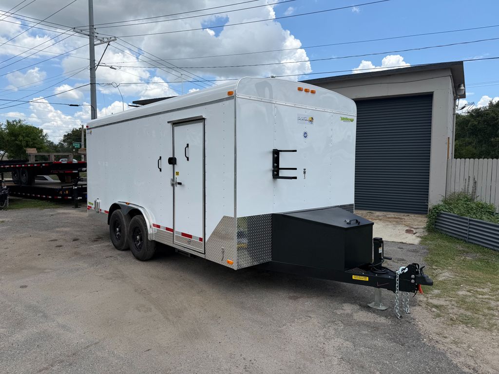 New 2026 Sun Coast 8 x 18 Enclosed Trailer 10,000 lb GVWR at Trailer Tails LLC