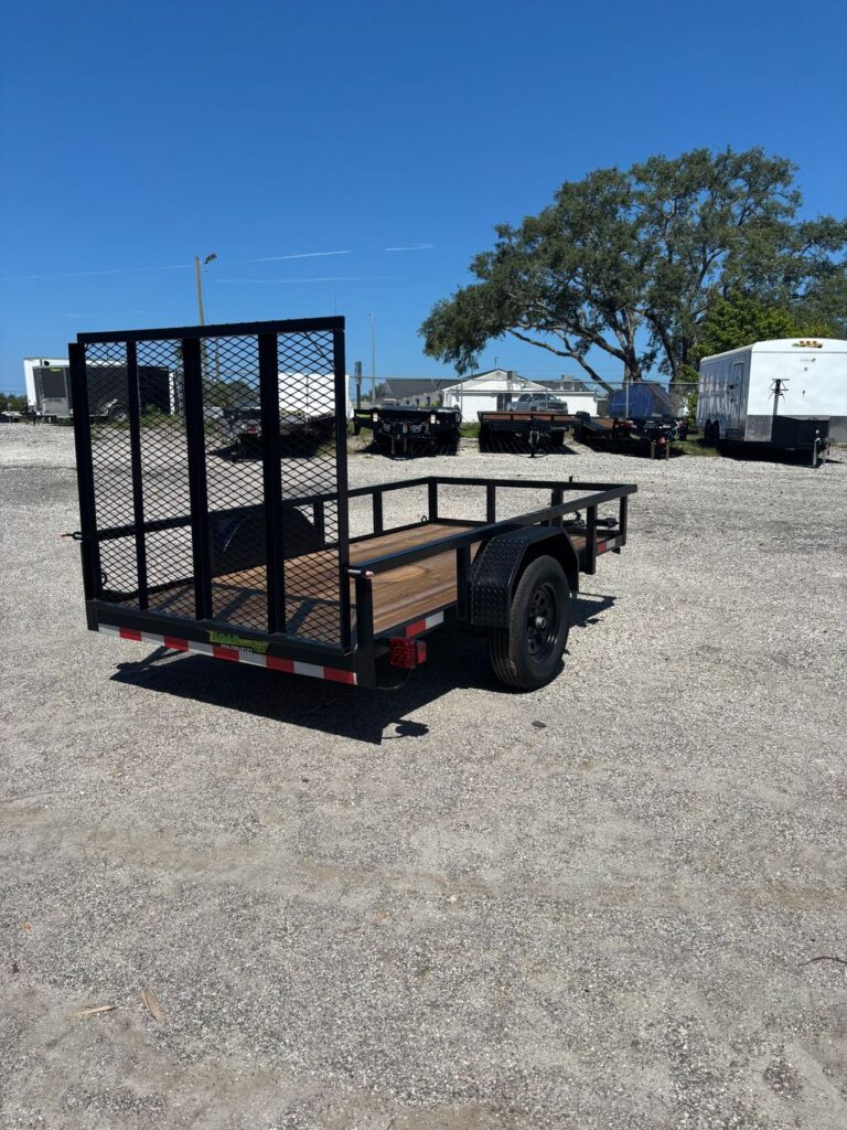 New 2026 Worldwide 5 x 8 Utility Trailer 2,990 lb GVWR at Trailer Tails LLC