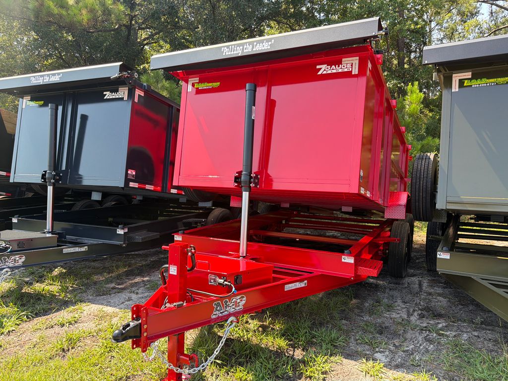 New 2026 AMP 7 x 14 High Side Dump Trailer 14,000 lb GVWR at Trailer Tails LLC