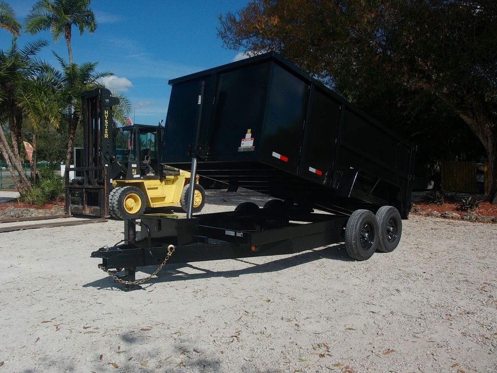 New 2026 Taylor 7 x 14 High Side Dump Trailer 14k GVWR at Trailer Tails LLC