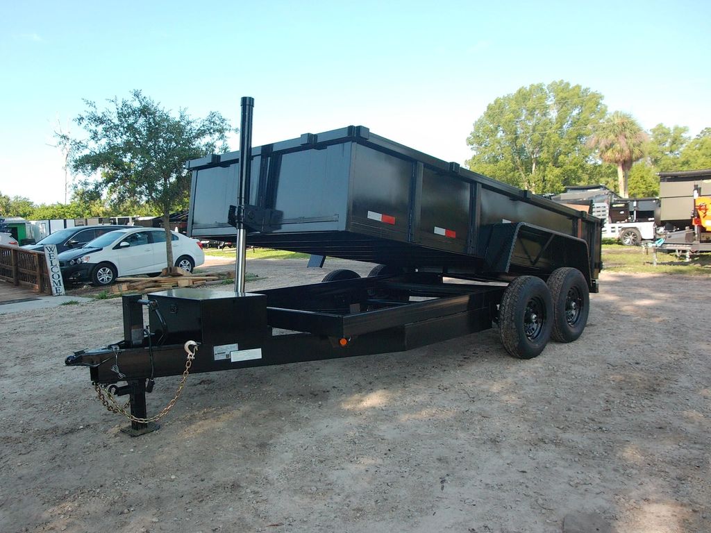 New 2025 Taylor 7 x 14 Low Side Dump 14k Trailer at Trailer Tails LLC