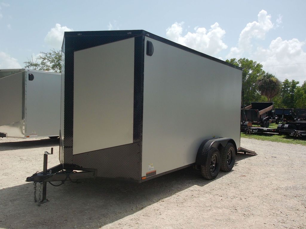 New 2026 Hook & Line 7 x 14 Enclosed Trailer 7,000 lb GVWR at Trailer Tails LLC
