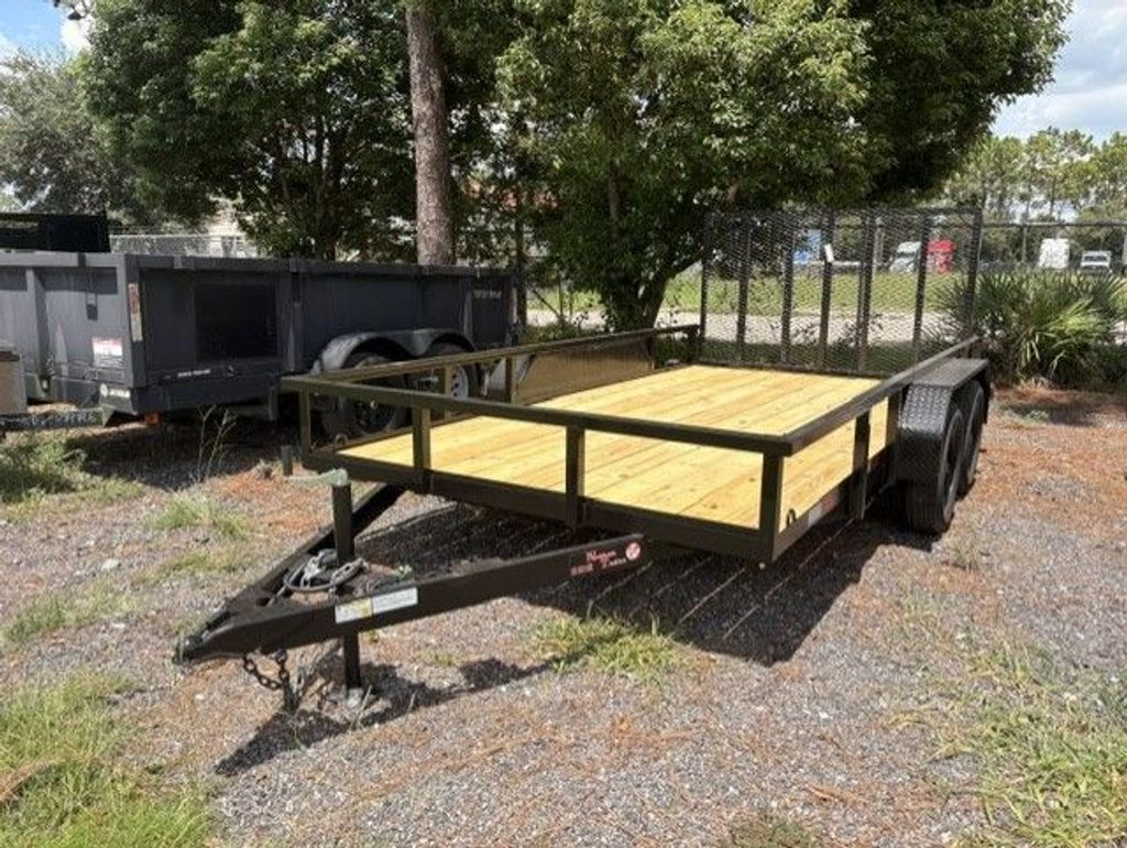New 2026 Worldwide 7 x 14 Utility Trailer 7,000 lb GVWR at Trailer Tails LLC