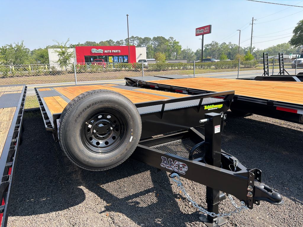 New 2026 AMP 8.5 x 20 Flatbed Trailer 14,000 lb GVWR at Trailer Tails LLC