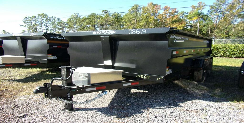 New 2025 Southland 7 x 14 High Side 16k Dump Trailer at Trailer Tails LLC
