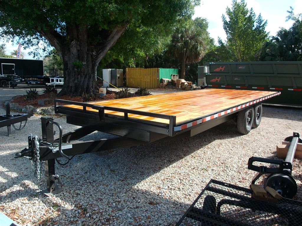 New 2026 Worldwide 8.5 x 24 Flatbed Trailer 14,000 lb GVWR at Trailer Tails LLC